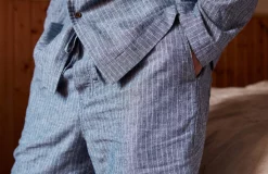 GESCELOS Sale Voel - Dark Blue Stripes