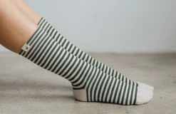 AAC Texteis SA Spike - Khaki Stripes Socks