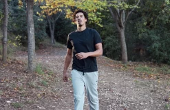 AAC Texteis SA Christie - Melange Grey With Black Neps