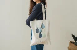 AAC Texteis SA Small Tote Bag - Drops Natural Bags 9 AAC Texteis SA Small Tote Bag - Drops Natural Bags
