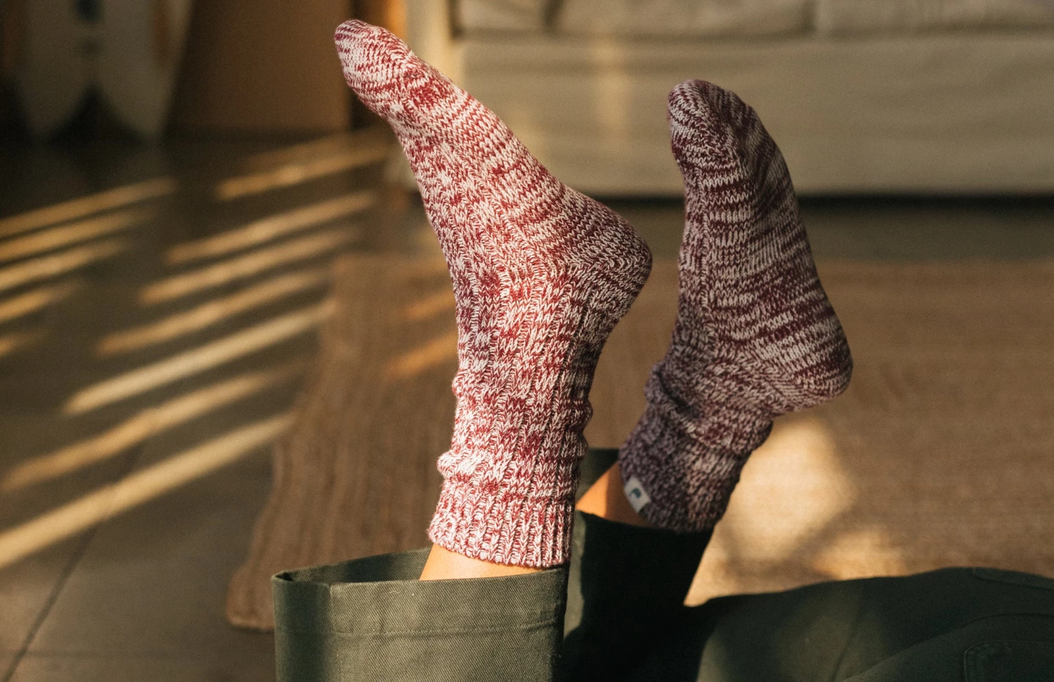 AAC Texteis SA Alofi Socks Woman - Burgundy Sale 5 AAC Texteis SA Alofi Socks Woman - Burgundy Sale