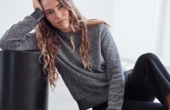 AAC Texteis SA Procida - Black And White Knits