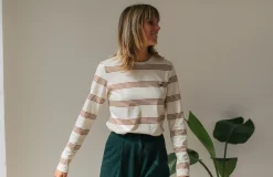 AAC Texteis SA Sale Sisia - Ecru / Old Gold