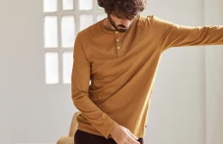 AAC Texteis SA Poveglia - Golden Brown T-Shirts