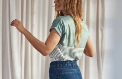 AAC Texteis SA Tops Molène - Sage Green