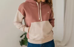 AAC Texteis SA Sweatshirts Hessa - Block Colour Clay