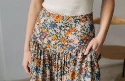 AAC Texteis SA Skirts Calero - Floral Print