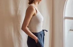 AAC Texteis SA Sale Ambu - Grey Stripes