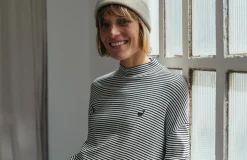 AAC Texteis SA Corcovado - Black And White Stripes Sale