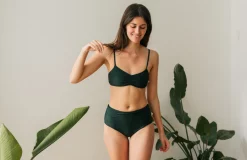 GESCELOS Amini Bottom - Dark Green Swimwear 10 GESCELOS Amini Bottom - Dark Green Swimwear