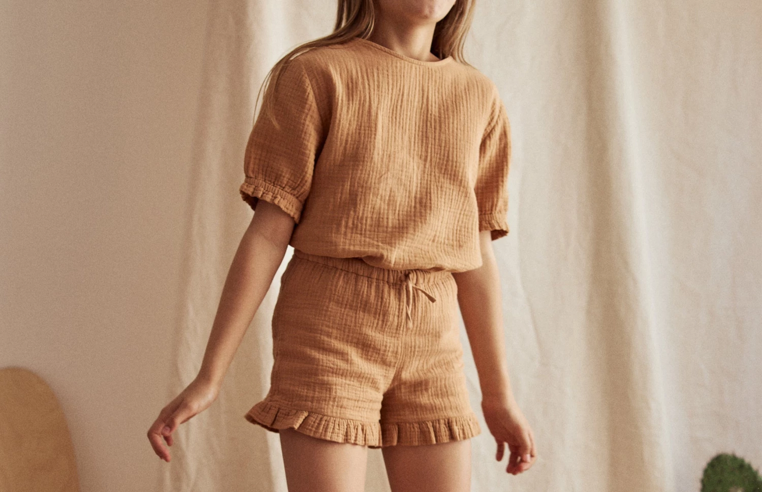 AAC Texteis SA Miramar - Dusty Peach Bottoms 5 AAC Texteis SA Miramar - Dusty Peach Bottoms