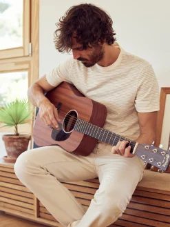 AAC Texteis SA Sale Livingston - Beige Stripes