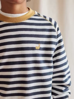 AAC Texteis SA Cochrane - Navy/Ecru Stripes Tops 11 AAC Texteis SA Cochrane - Navy/Ecru Stripes Tops