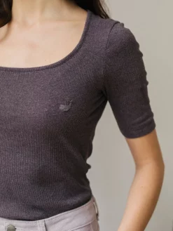 AAC Texteis SA Tops Wright - Raisin