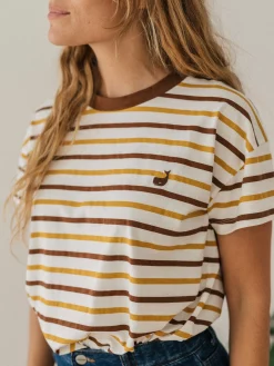 AAC Texteis SA Tops Apiao - Retro Stripes