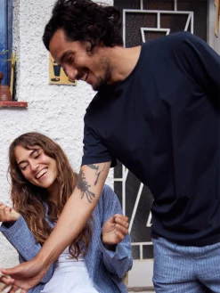 AAC Texteis SA Sale Bioko - Navy