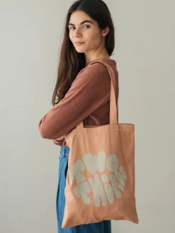 AAC Texteis SA Small Tote Bag - TWOTHIRDS Dusty Peach