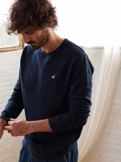 AAC Texteis SA Sale Sepanggar Man Sweatshirt - Navy