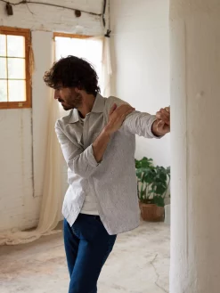 AAC Texteis SA Ovalau - Grey Stripes Last Units