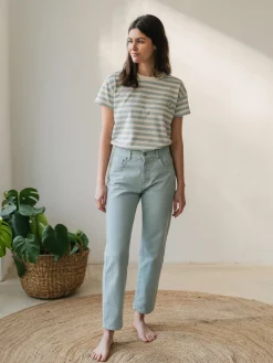 AAC Texteis SA Trousers Mina - Iced Aqua 13 AAC Texteis SA Trousers Mina - Iced Aqua