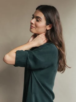 GESCELOS Apipé Dress - Deep Green