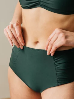 GESCELOS Amini Bottom - Dark Green Swimwear 11 GESCELOS Amini Bottom - Dark Green Swimwear