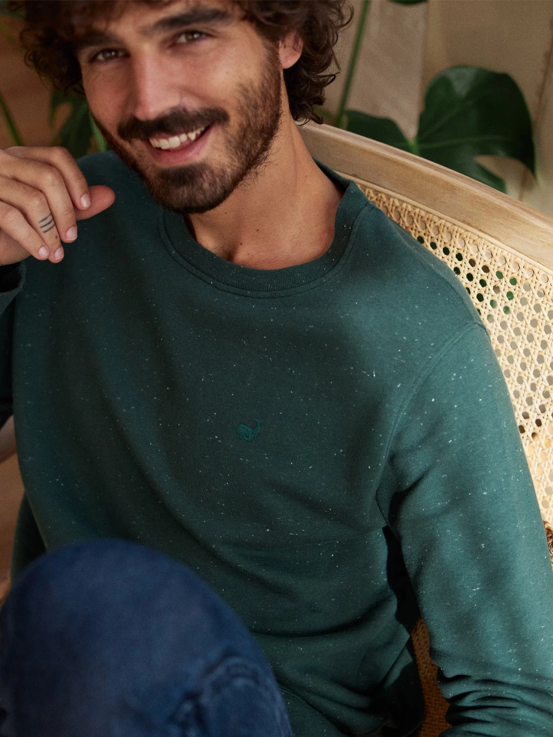 AAC Texteis SA Sepanggar Man Sweatshirt - Dark Green 6 AAC Texteis SA Sepanggar Man Sweatshirt - Dark Green