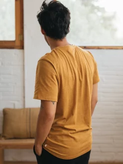 AAC Texteis SA Ende - Mustard T-Shirts