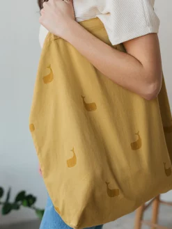 AAC Texteis SA Bags Big Tote Bag - Mustard