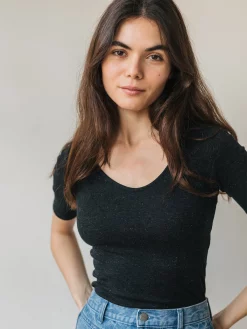 AAC Texteis SA Esperance - Black Multicolour Neps Sale