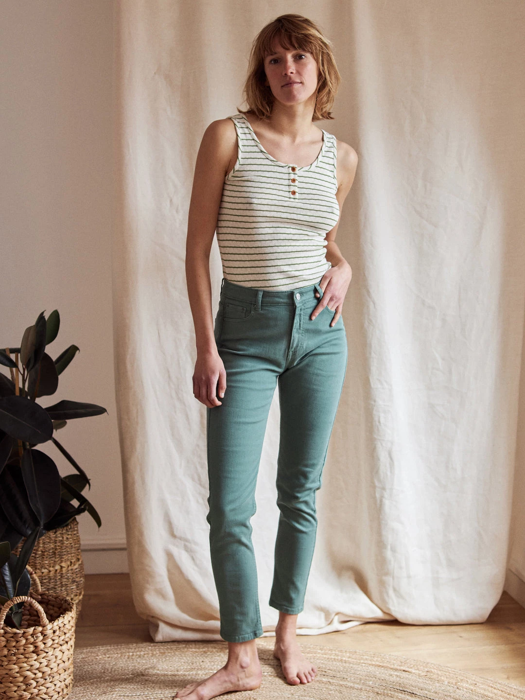 AAC Texteis SA Cleopha - Seafoam Green New In 7 AAC Texteis SA Cleopha - Seafoam Green New In