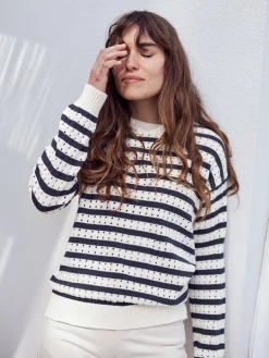 AAC Texteis SA Curuá - Navy Stripes