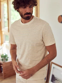 AAC Texteis SA Sale Livingston - Beige Stripes