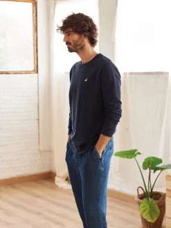 AAC Texteis SA Sale Sepanggar Man Sweatshirt - Navy