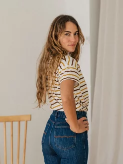 AAC Texteis SA Tops Apiao - Retro Stripes