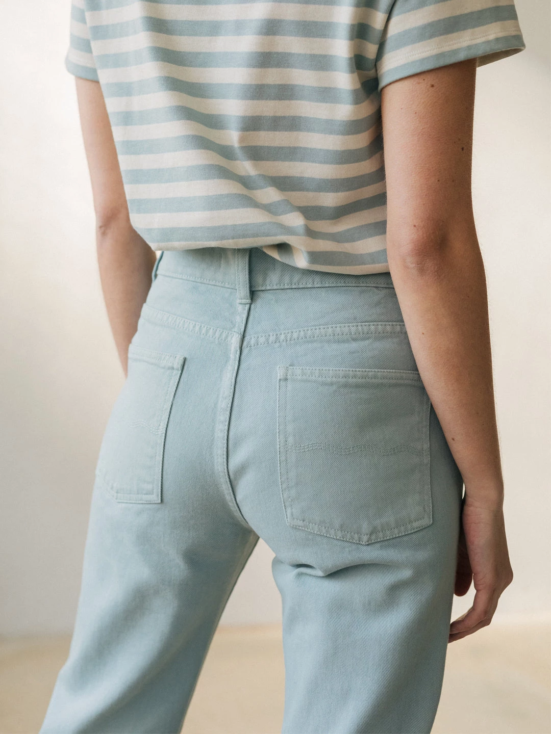 AAC Texteis SA Trousers Mina - Iced Aqua 7 AAC Texteis SA Trousers Mina - Iced Aqua