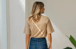 AAC Texteis SA Tops Clare - Latte