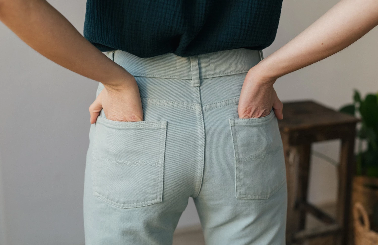 AAC Texteis SA Trousers Mina - Iced Aqua 8 AAC Texteis SA Trousers Mina - Iced Aqua