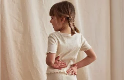 AAC Texteis SA Tops Maho - Whales Pointelle Natural