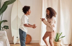 AAC Texteis SA Bottoms Coogee - Blue Steel