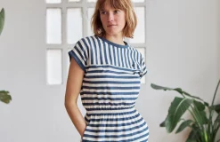 AAC Texteis SA Chirita - Navy Stripes