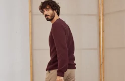 AAC Texteis SA Yap - Burgundy Melange Knits