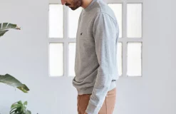 AAC Texteis SA Saint Lucia - Grey Melange With Black Neps 13 AAC Texteis SA Saint Lucia - Grey Melange With Black Neps