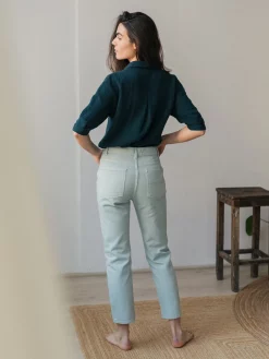 AAC Texteis SA Trousers Mina - Iced Aqua 16 AAC Texteis SA Trousers Mina - Iced Aqua