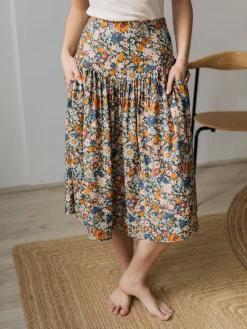 AAC Texteis SA Skirts Calero - Floral Print