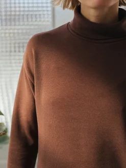 AAC Texteis SA Contoy Dress - Hot Chocolate Sale