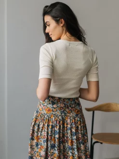 AAC Texteis SA Skirts Calero - Floral Print