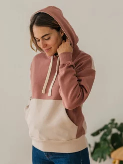 AAC Texteis SA Sweatshirts Hessa - Block Colour Clay