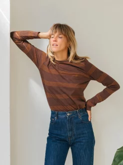 AAC Texteis SA Sisia - Hot Chocolate / Old Gold Sale