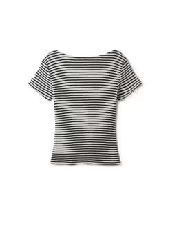 AAC Texteis SA Anda - Black & White Stripes New In